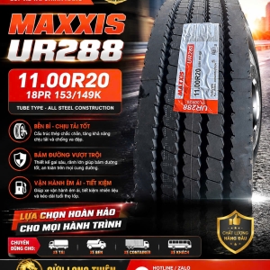 Lốp Xe MAXXIS 11.00R20 -18PR UR288