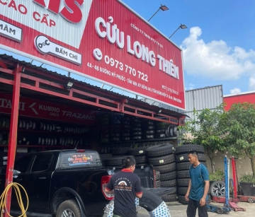 Cứu hộ - vá vỏ lưu động giá rẻ 24/24 tại Bình Dương