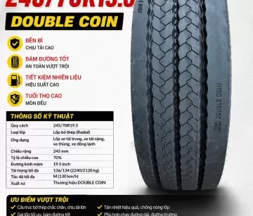Đại Lý Lốp Xe Hai Đồng Tiền Bình Dương | Double Coin Chính Hãng, Giá Tốt
