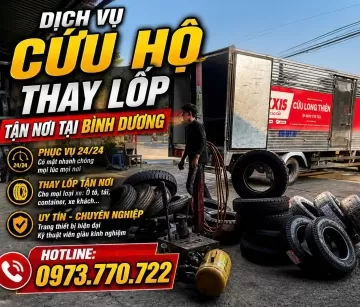 VAI TRÒ & TIỀM NĂNG PHÁT TRIỂN KẾT HỢP DỊCH VỤ VÁ VỎ XE Ô TÔ LƯU ĐỘNG