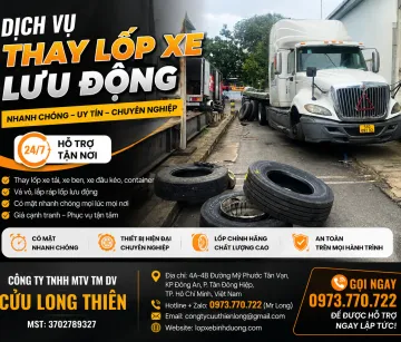 Cứu Hộ Lốp Ô Tô Bình Dương – Thay Lốp Lưu Động Giá Rẻ