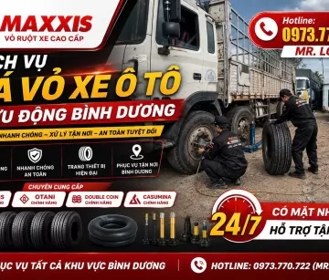 Đại Lý Lốp Ô Tô Maxxis, Otani, Double Coin | Lắp Ráp Lưu Động 24/7