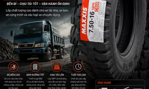 HƯỚNG DẪN LỰA CHỌN LỐP XE PHÙ HỢP CHO XE DU LỊCH, XE TẢI, XE BEN, CONTAINER