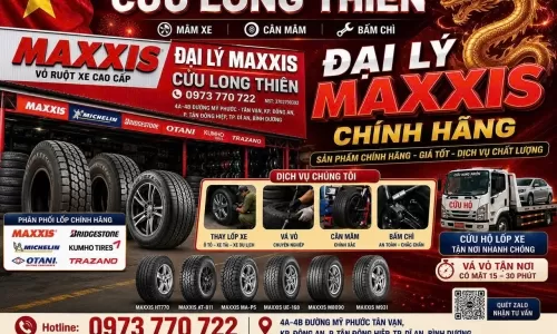 Trung Tâm Thay Lốp Xe Ô Tô Bình Dương 24/24 | Cửu Long Thiên