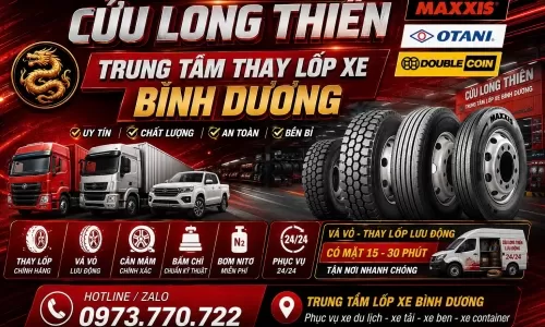 Đại Lý Lốp Xe Ben Chạy Công Trình Bình Dương – TP.HCM