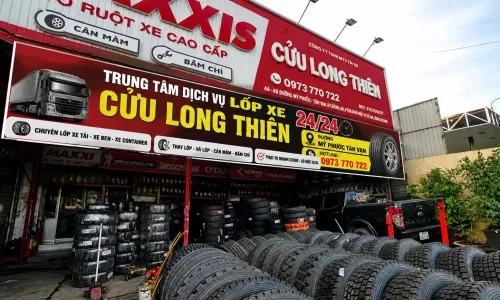 ĐẠI LÝ SĂM LỐP XE TẠI BÌNH DƯƠNG / CỬU LONG THIÊN