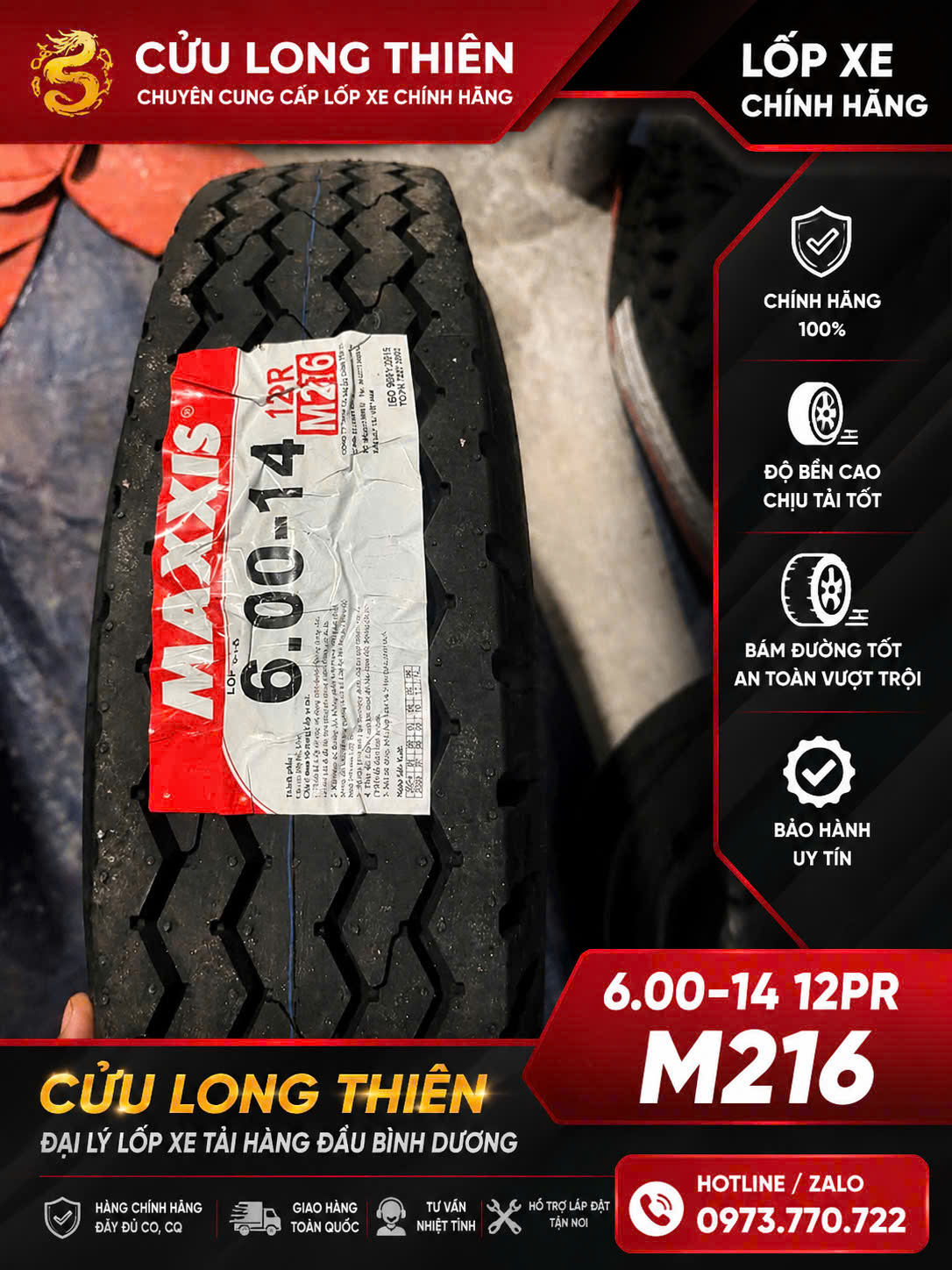  6.00-14 MAXXIS