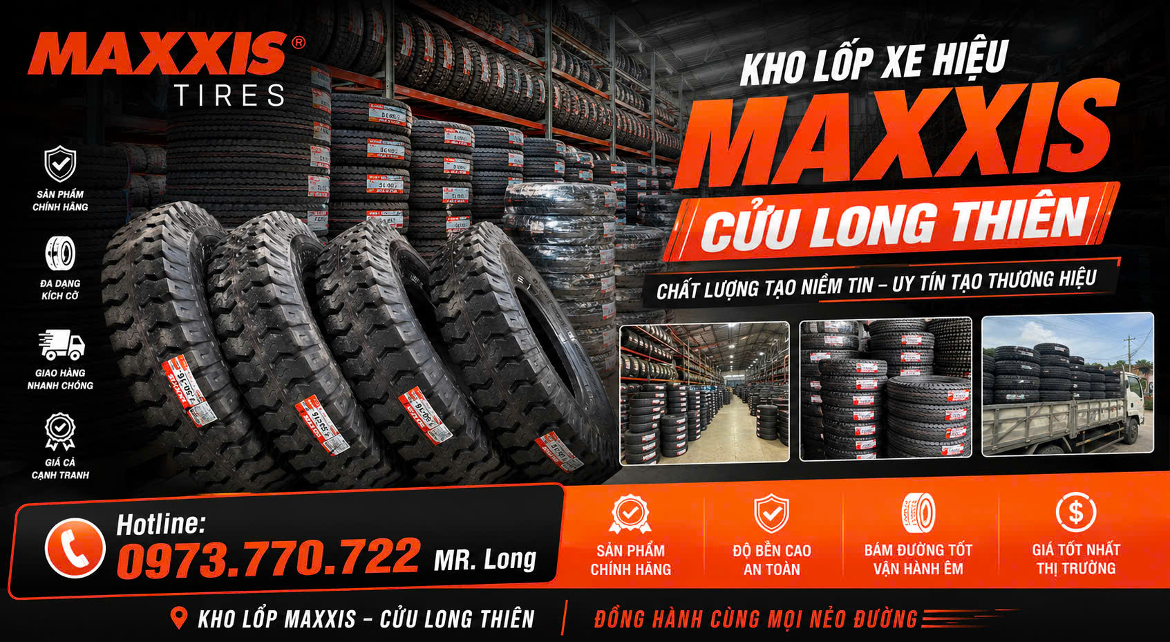 Tại sao cần chọn lốp xe tải uy tín?
