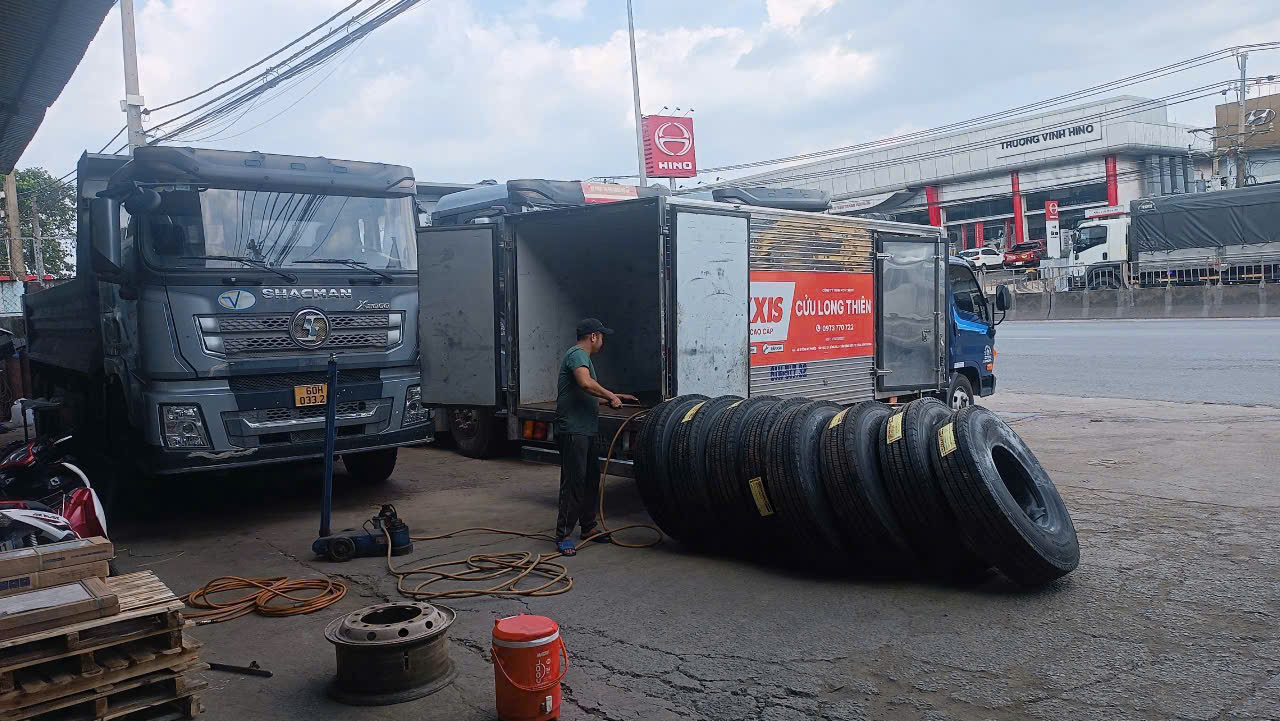 THAY LỐP XE Ô TÔ UY TÍN NHẤT BÌNH DƯƠNG