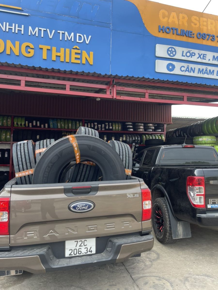 TƯ VẤN BÁO GIÁ THAY LỐP XE Ô TẢI, BEN, CONTAINER, DU LỊCH NHANH TẠI DĨ AN