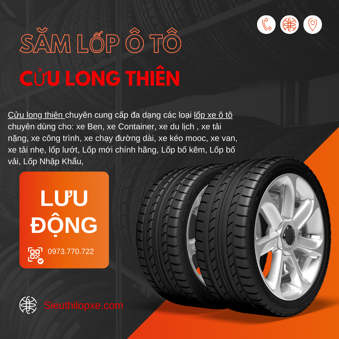 Đại lý cung cấp lốp xe chính hãng / Maxxis / Double coin / Otani/ Casumina 