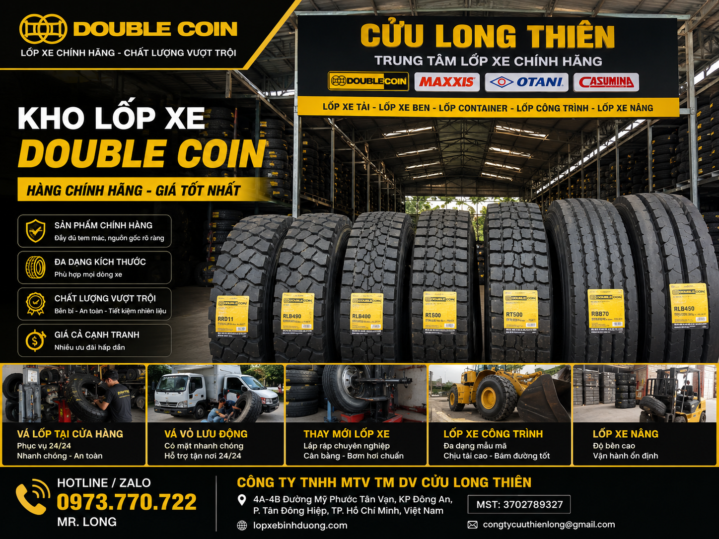 THAY LỐP XE Ô TÔ UY TÍN NHẤT BÌNH DƯƠNG