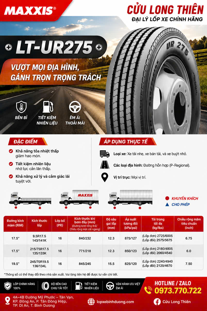 Vá Vỏ Xe Ô Tô Lưu Động Dĩ An – Đường Mỹ Phước Tân Vạn | Cửu Long Thiên