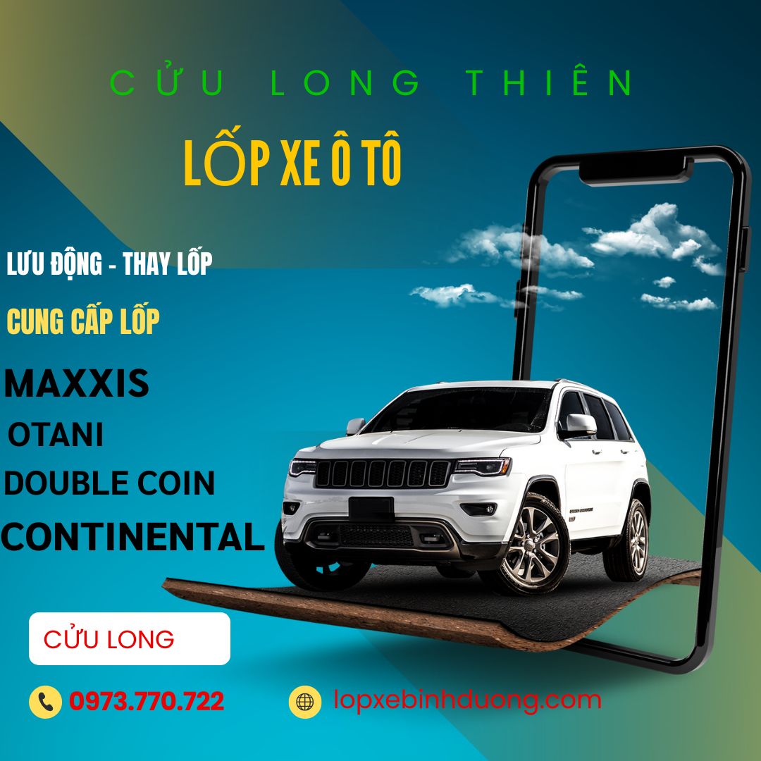 Thay Lốp Xe Ô Tô Tô Lưu Động Bình Dương – Chuyên Nghiệp – Không Lo Hư Hỏng
