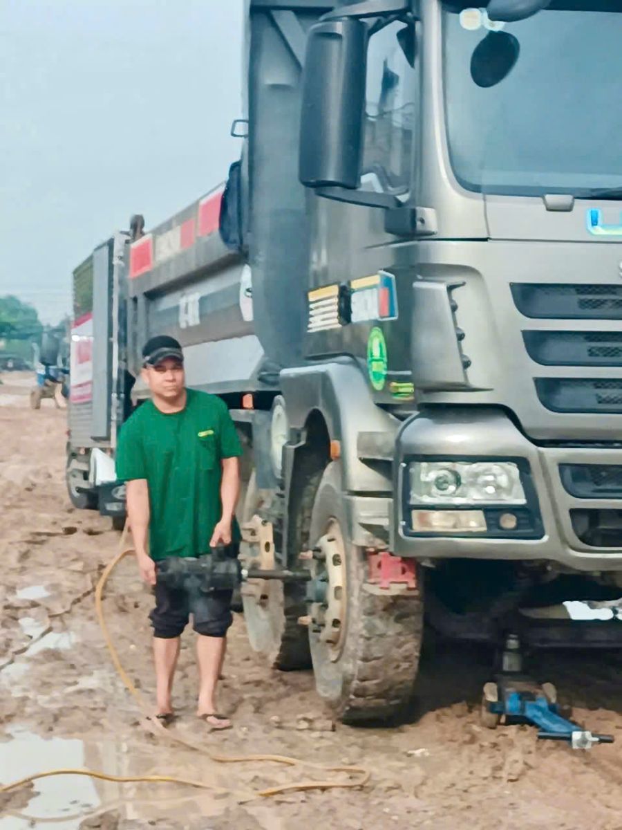 Vá Lốp Xe Lưu Động 24/24 Đường Mỹ Phước Tân Vạn