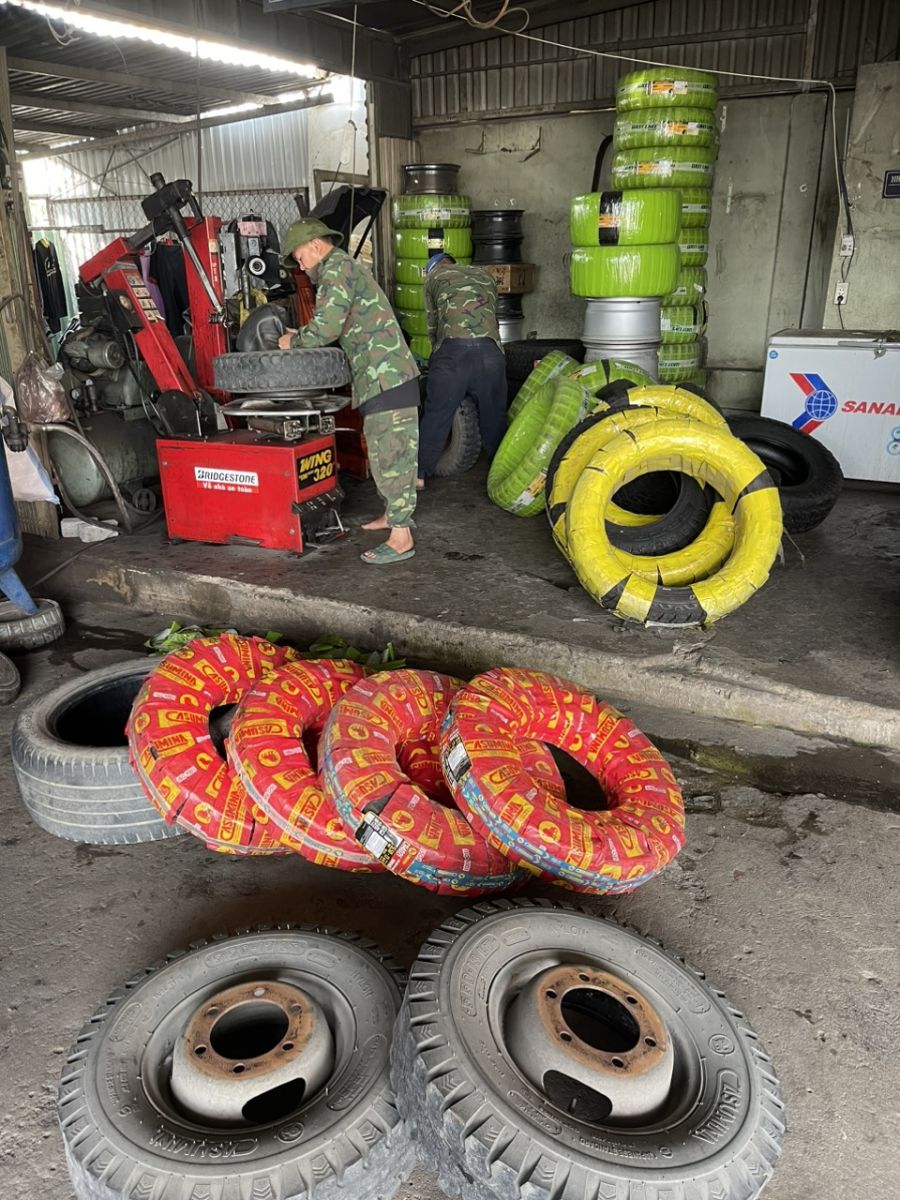 Địa chỉ thay lốp xe Cửu Long Thiên Dĩ An Bình Dương / Dịch vụ nhanh nhất và uy tín cao