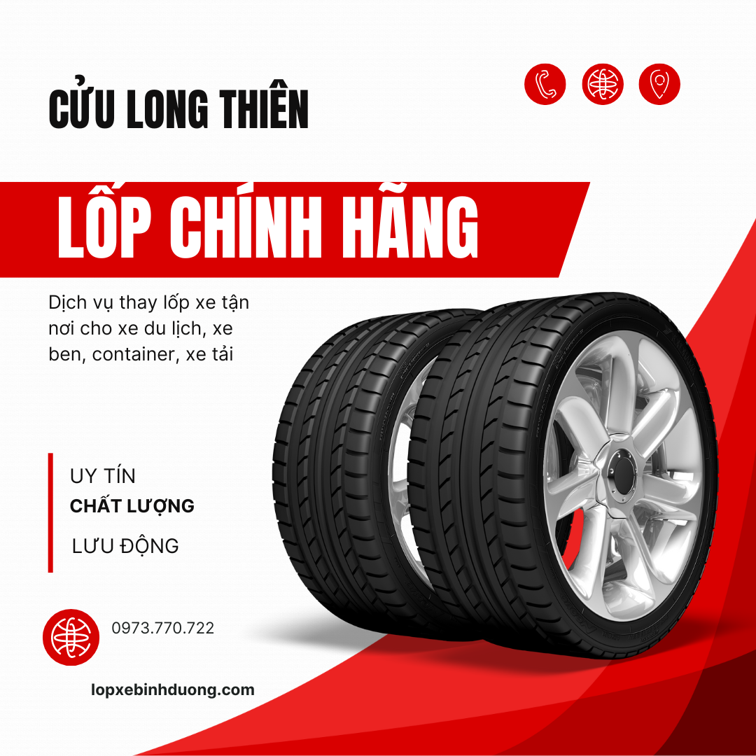 Vá Lốp Xe Lưu Động Tại Dĩ An - Thuận An – Hỗ Trợ 24/7, Có Mặt Ngay Sau 15 Phút