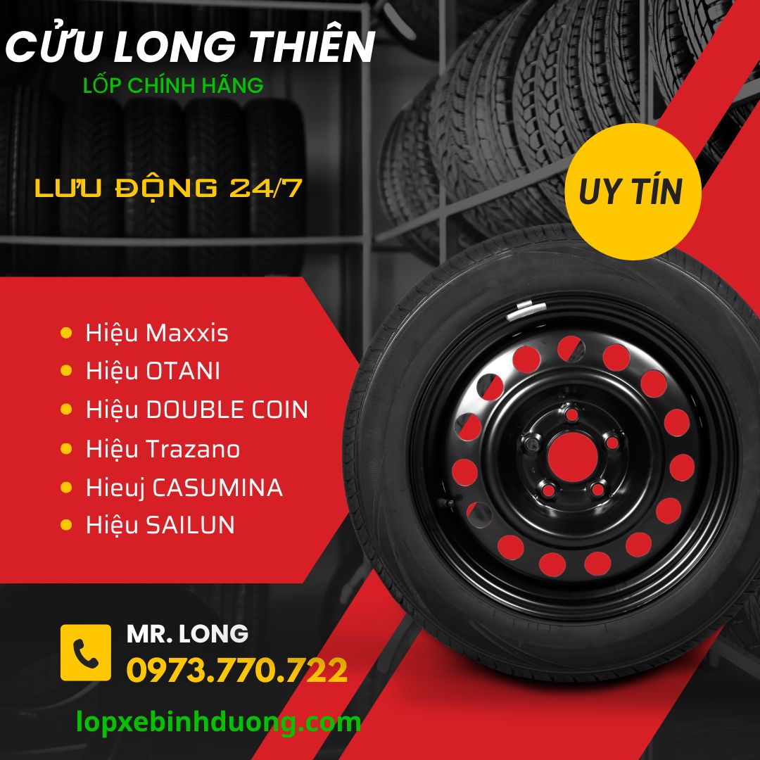 CUNG CẤP SĂM LỐP Ô TÔ SỐ LƯỢNG LỚN TẠI BÌNH DƯƠNG