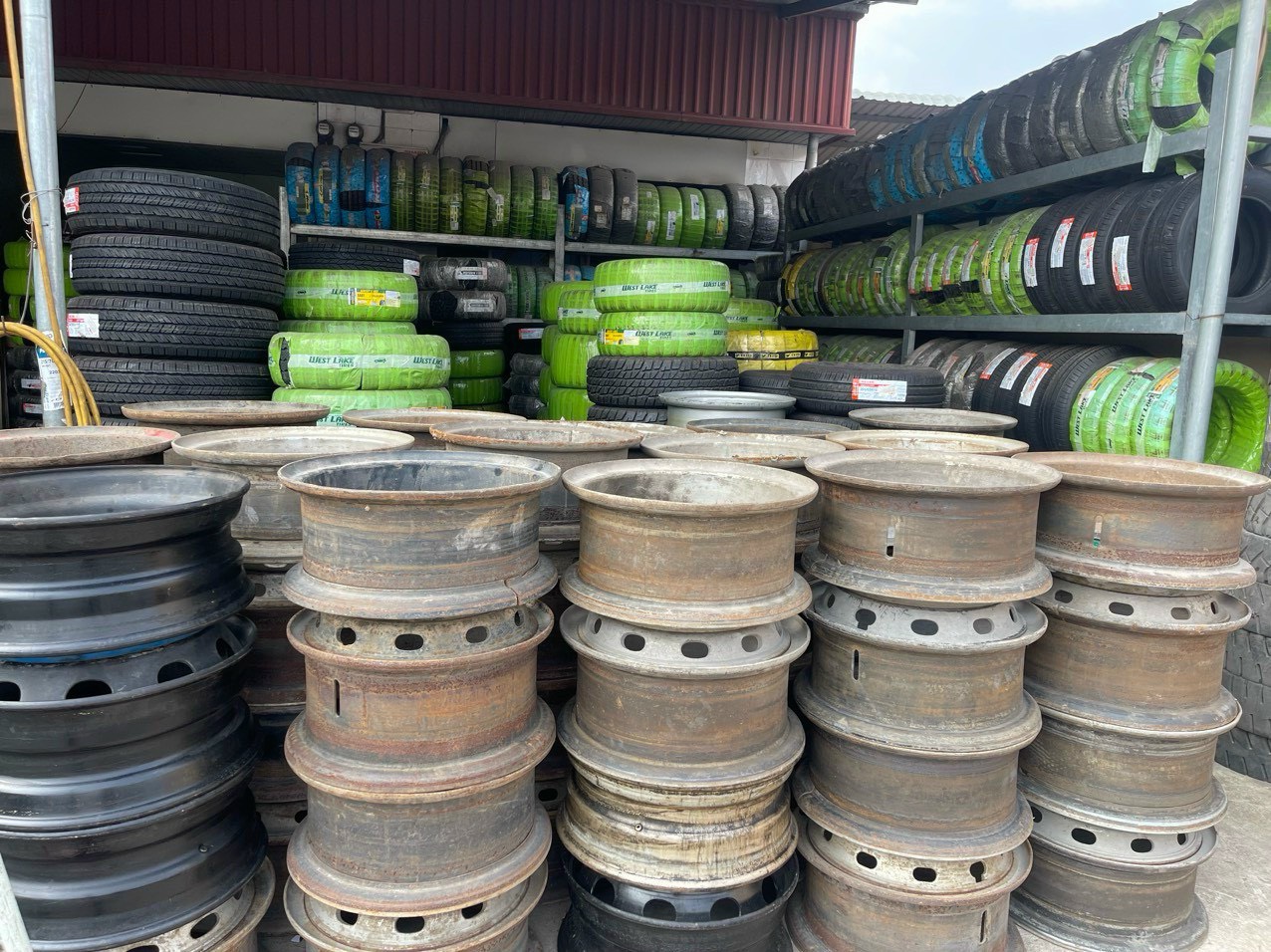 Mâm xe 8.25x22.5 14mm