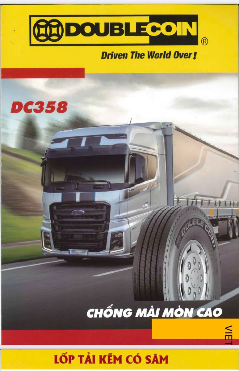 LỐP XE TẢI 12R22.5 DOUBLE COIN