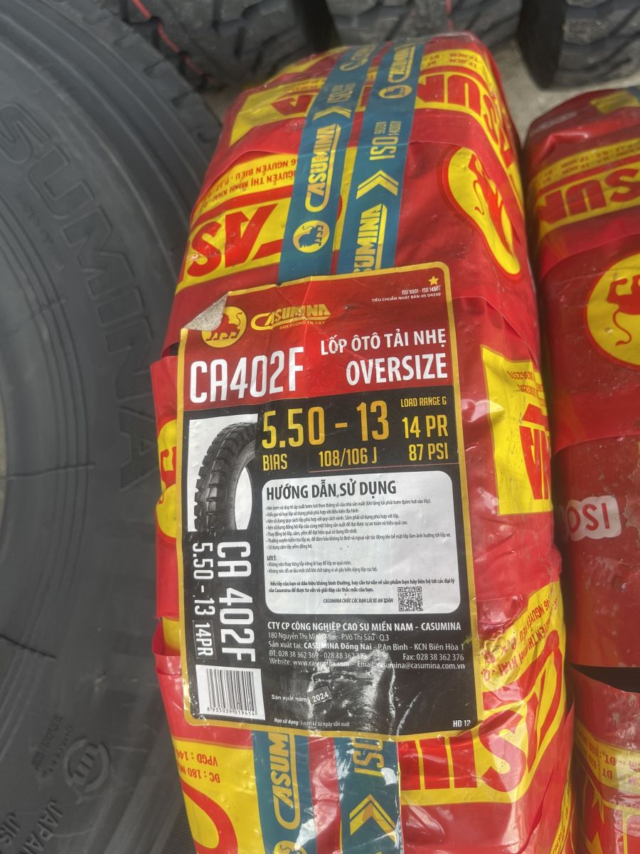 Lốp Xe CASUMINA 5.50-13 14PR