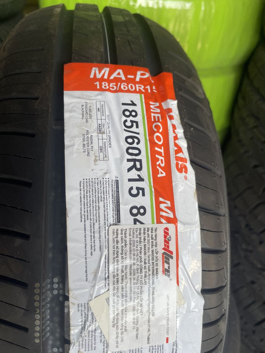 Lốp xe MAXXIS 185/60R15
