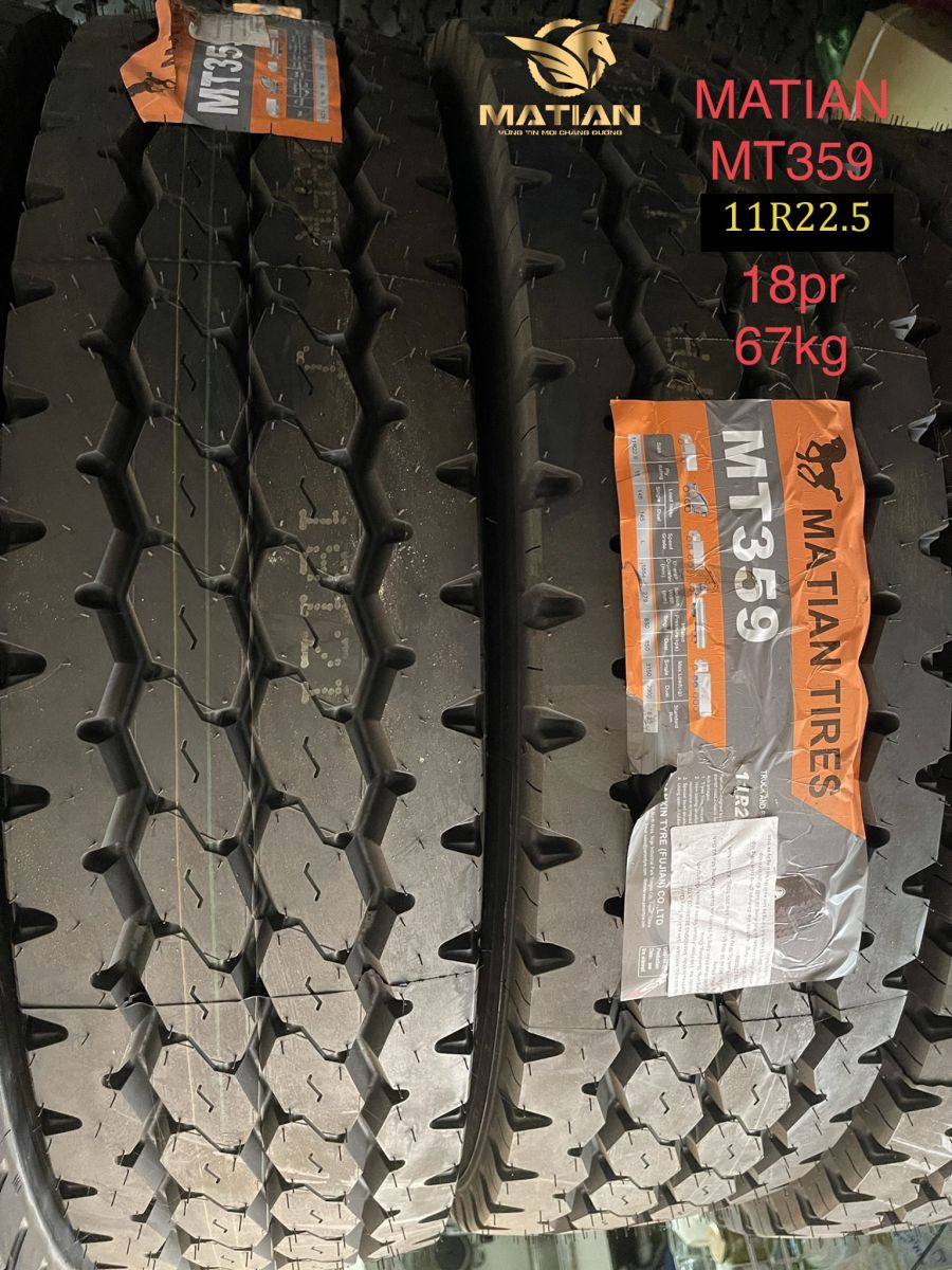 Lốp xe ô tô MATIAN 11R22.5 MT359