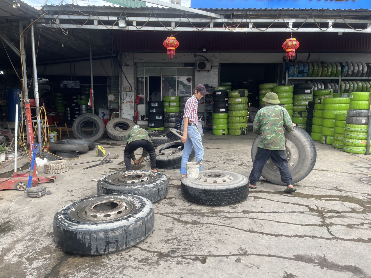 Mâm xe cửu long thiên