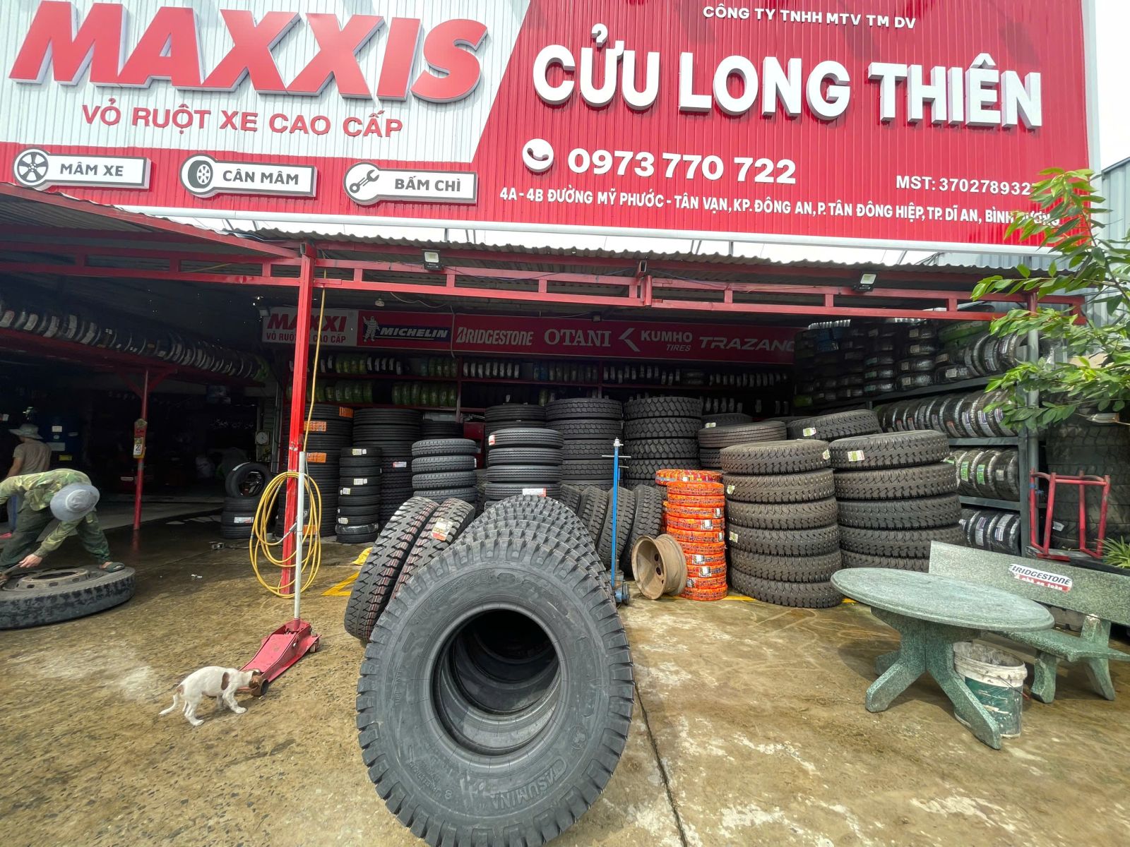 Lốp xe tải Cũ - Tại Kho TP.HCM