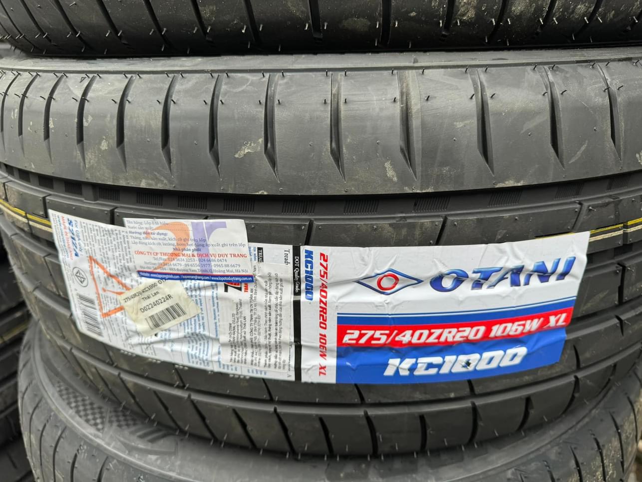 Lốp xe OTANI 275/40 ZR20