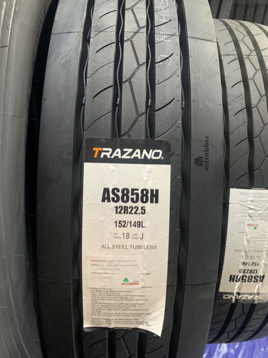 Lốp Xe TRAZANO 12R22.5 AS 858H
